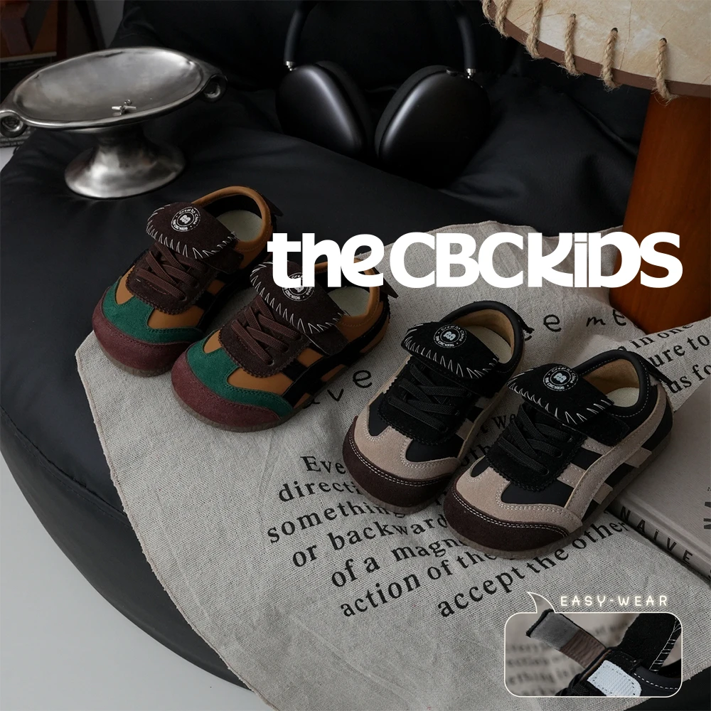The CBC『日杂阿甘』儿童软底板鞋秋冬单绒魔术贴247120