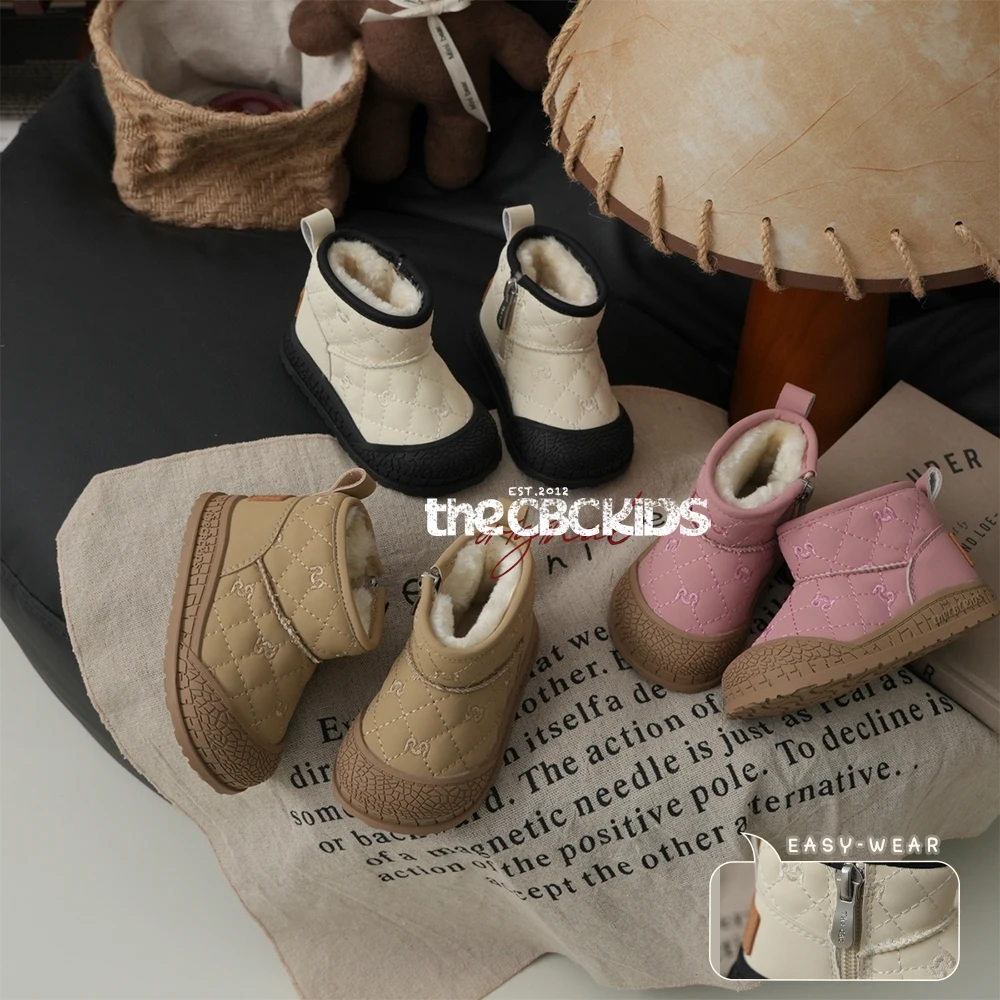 ɪɴꜱ复古『巴黎勃肯』儿童保暖学步雪地靴秋冬保暖男女童249099