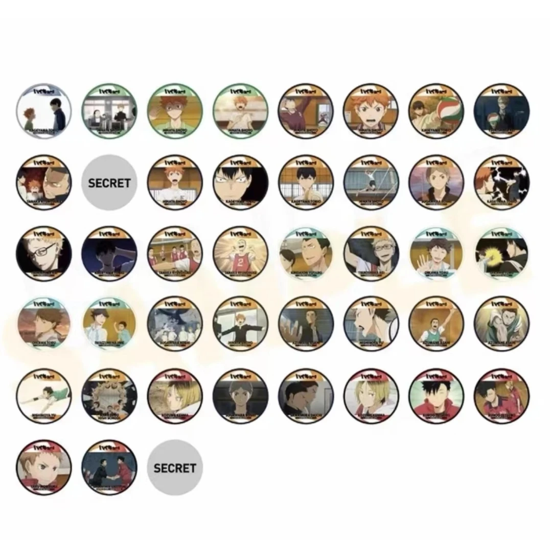 【排球杯垫一弹】全43种 排球少年 潮玩盲盒(拆盒 代拆)