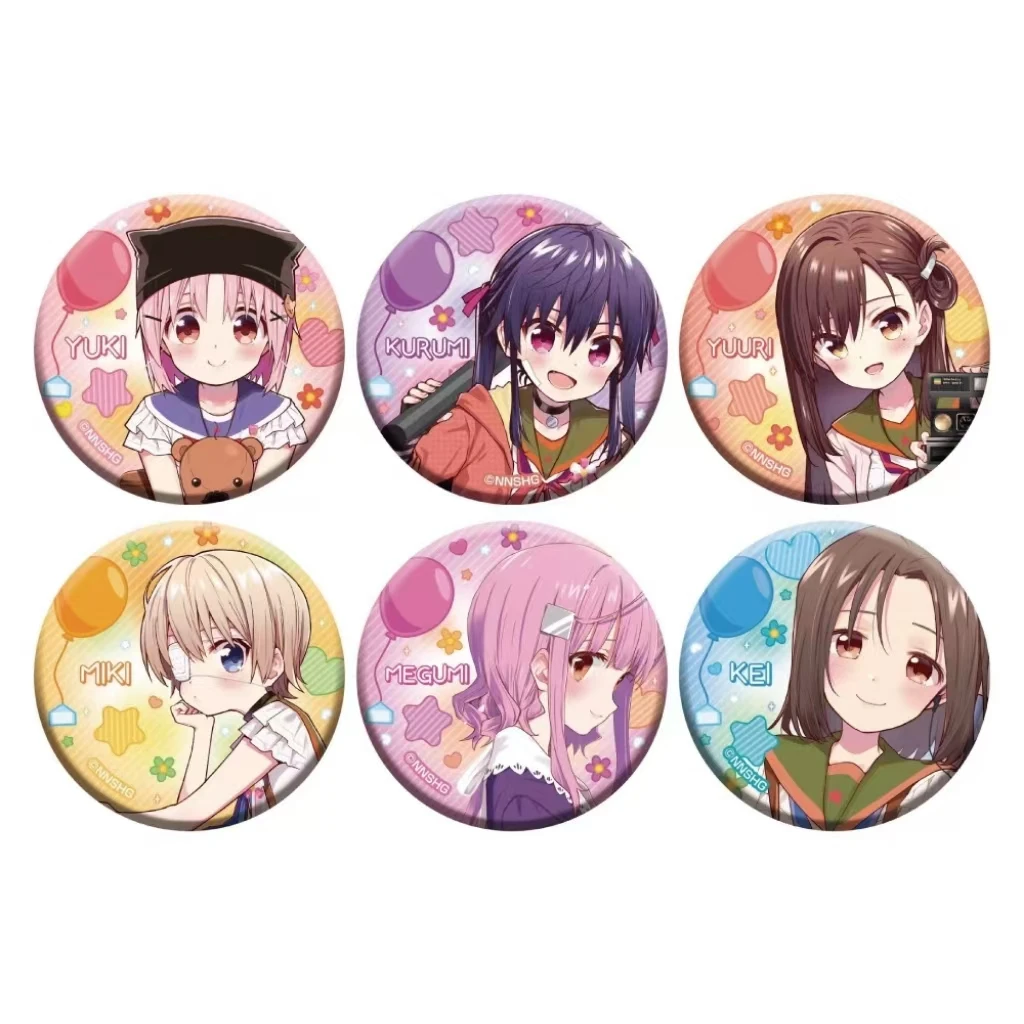 【学园孤岛学园祭快闪吧唧】全6种 学园孤岛 潮玩盲盒(拆盒代拆)