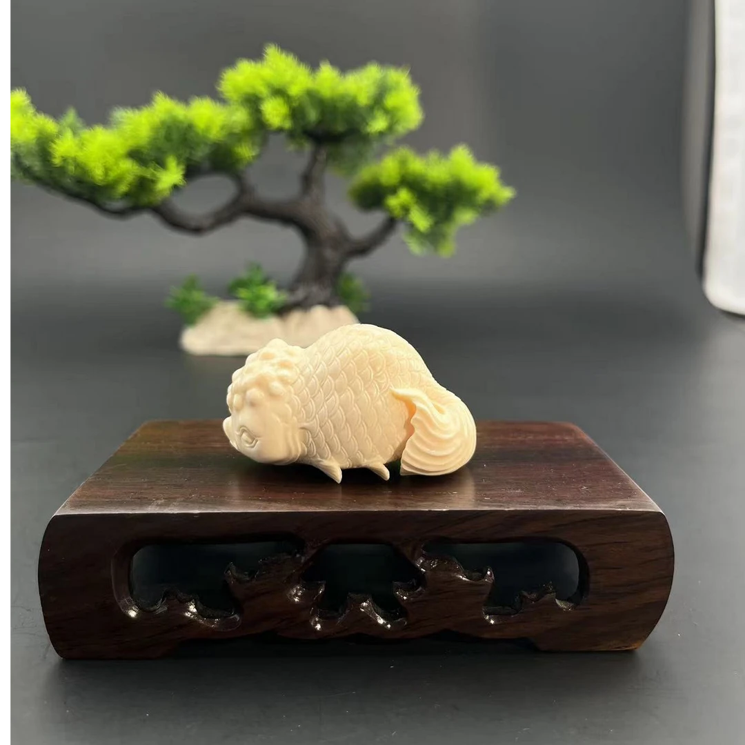 天然猛犸牙金玉满堂鱼G00174【假一罚四】