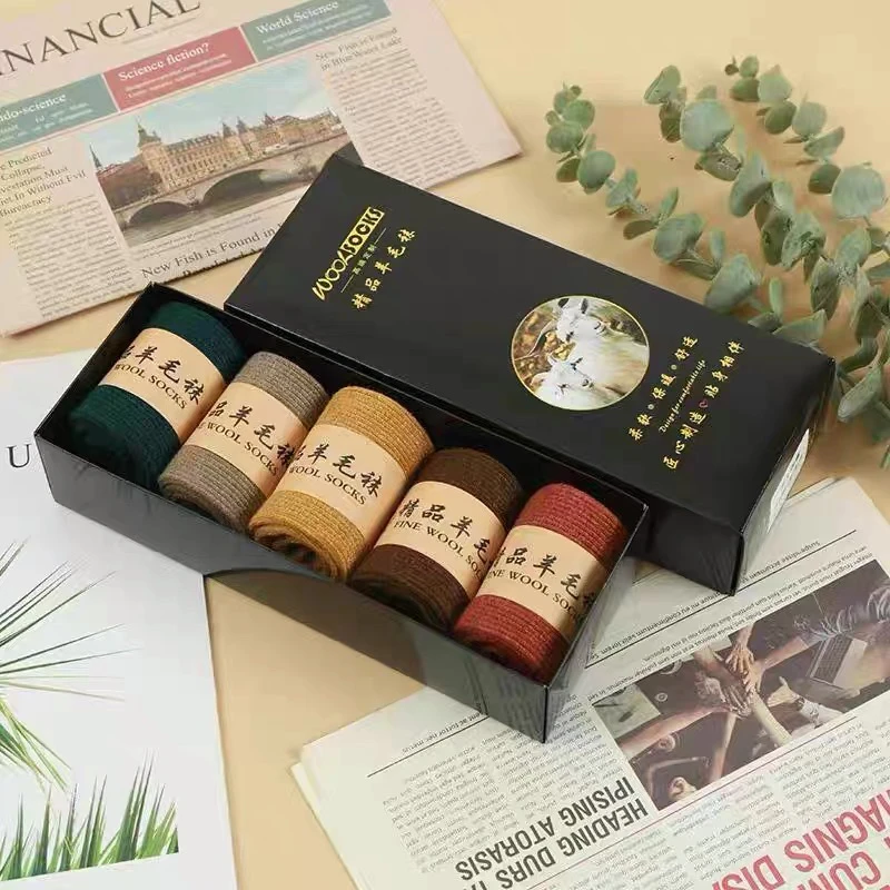 大群推荐 2024新款加厚保暖香薰秋冬抗寒中筒袜子