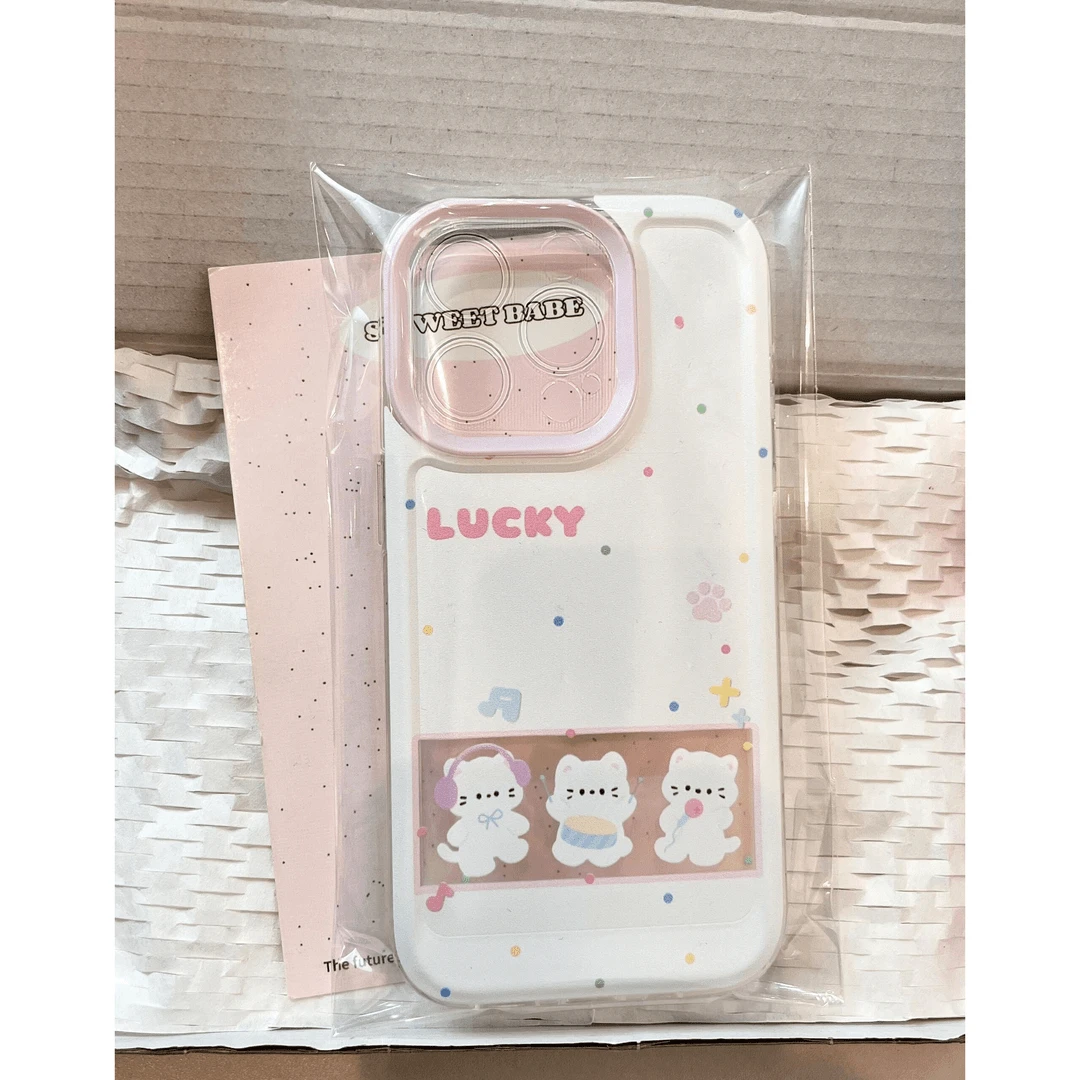 猫咪适用华为mate60苹果oppo小米15/14/13promax防摔vivo手机壳女