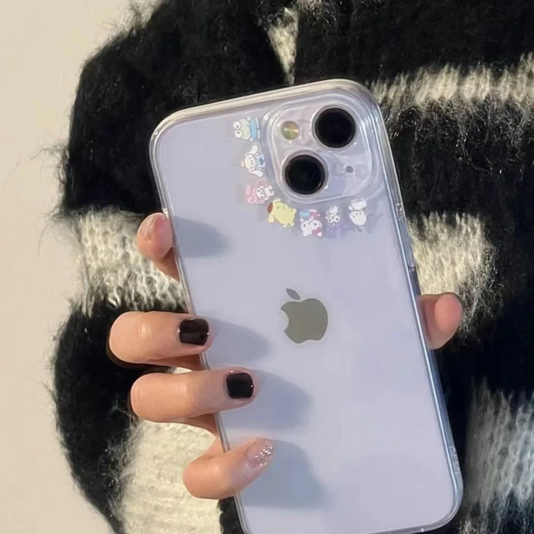 圈圈兔子适用iphone15苹果14/13promax华为vivo小米轻薄手机壳女