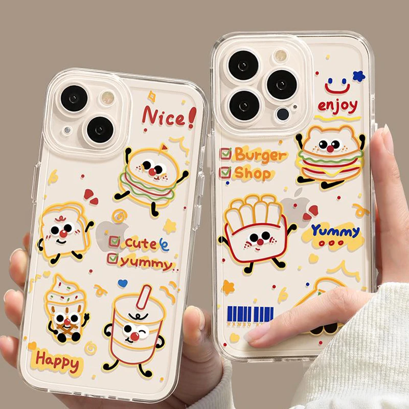 可乐适用华为mate60苹果oppo小米15/14/13promax防摔vivo手机壳女