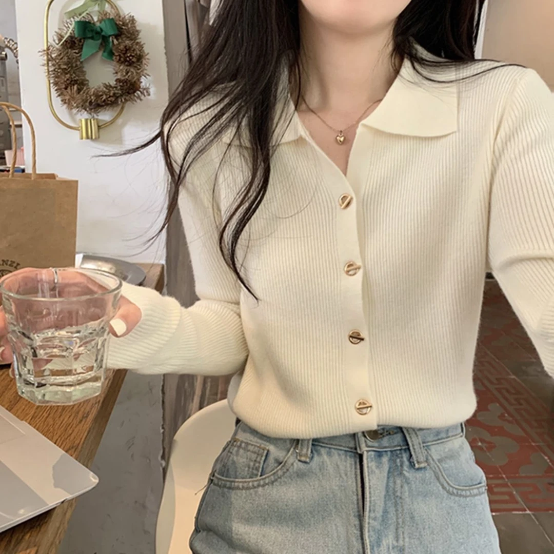 备注编码女士针织衫长袖