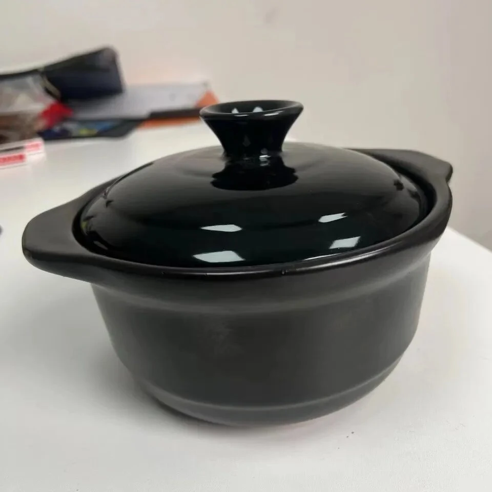 2.5L大砂锅干烧不裂高温炖锅煲汤明火燃气煤气通用砂锅