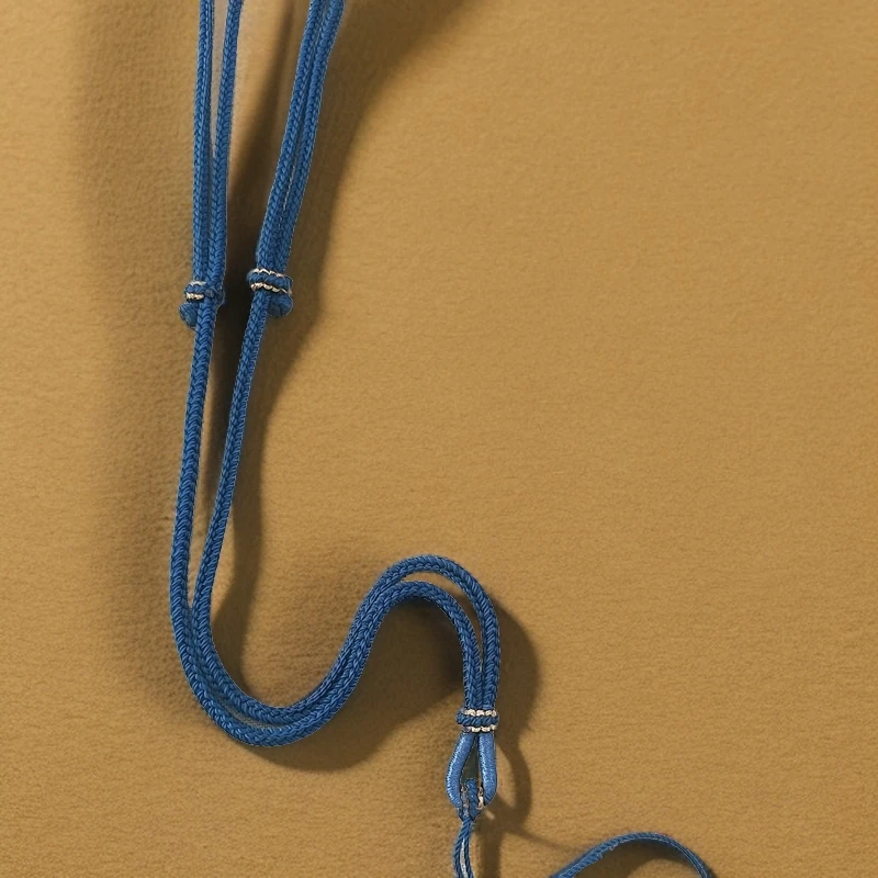 非金属锦纶吊坠 编织八股项链绳