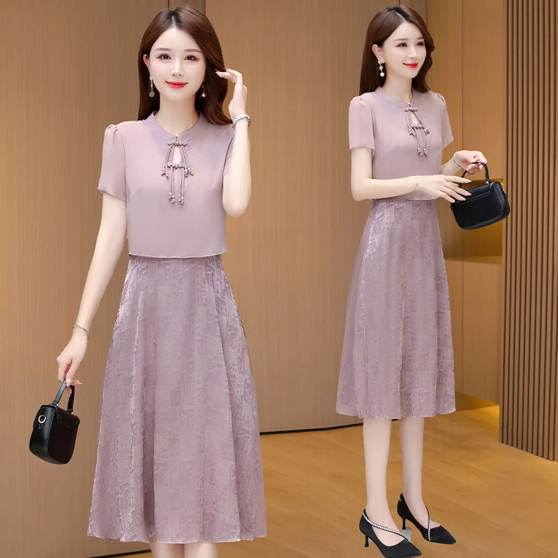 连衣裙女春夏季2025新款气质高级感时尚小个子女神范高端品牌裙子