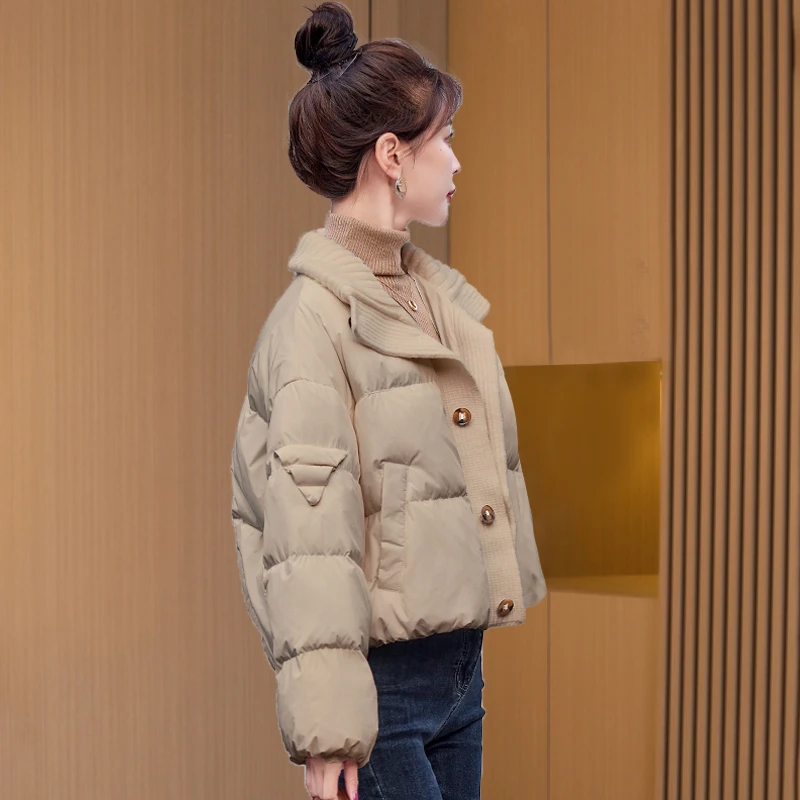 九江小香风【保暖羽绒服】女冬季2025新款时尚小个子短款高端外套