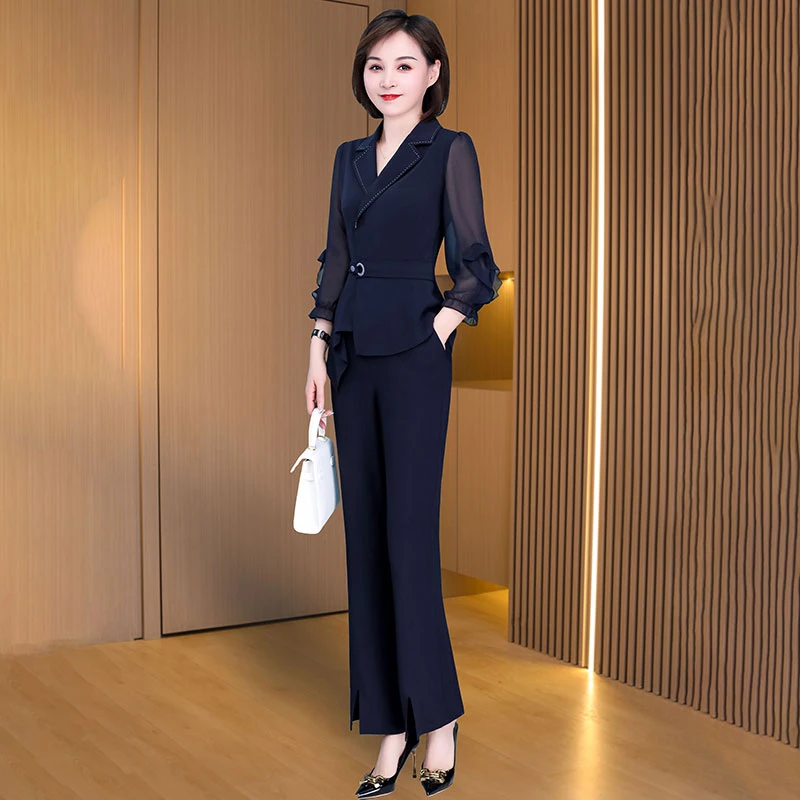 阔太太洋气女2025新款秋季穿搭一整套贵夫人轻奢高级感女人味两件