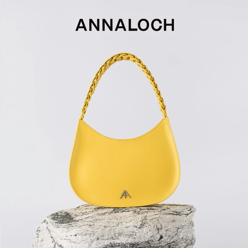 【然厚 X ANNALOCH】精选系列头层牛皮经典Jill腋下包