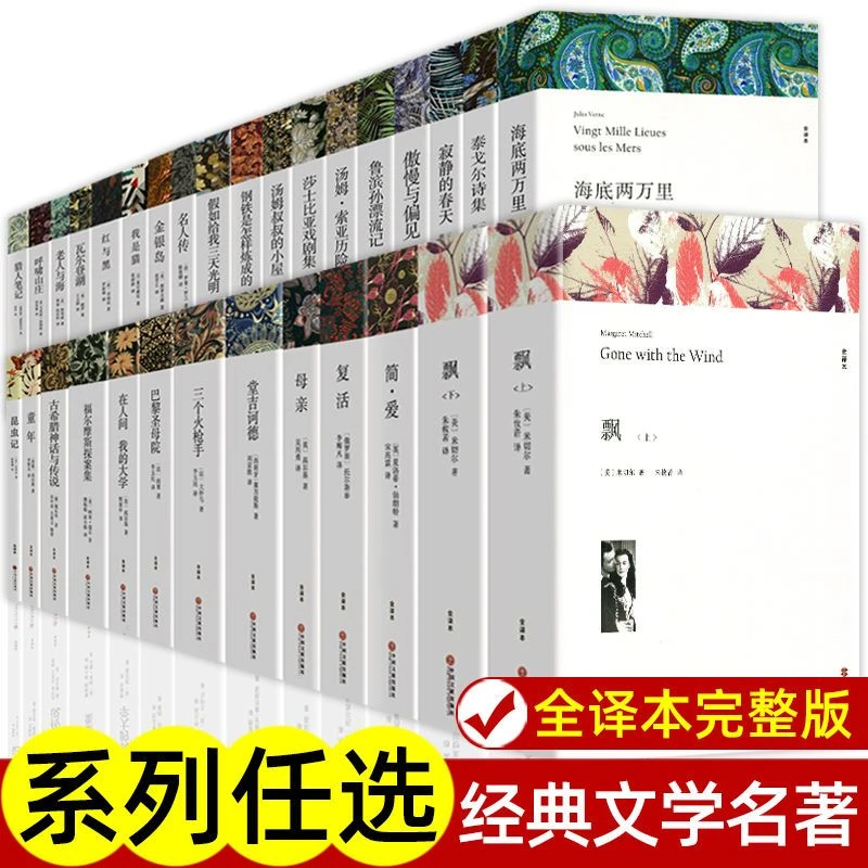 儒林外史红楼梦书籍封神榜书古典世界名著 飘 战争与和平 初书