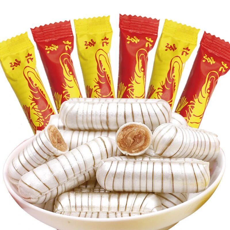 北京大虾酥花生酥心糖喜糖果零食批发年货礼包