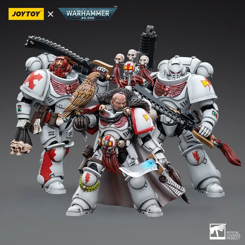 JOYTOY/暗源暗源战锤系列白色疤痕1：18可动人偶