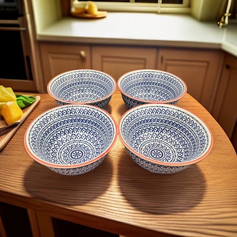 【外贸原单】波西米亚3.75英寸陶瓷酱料碗