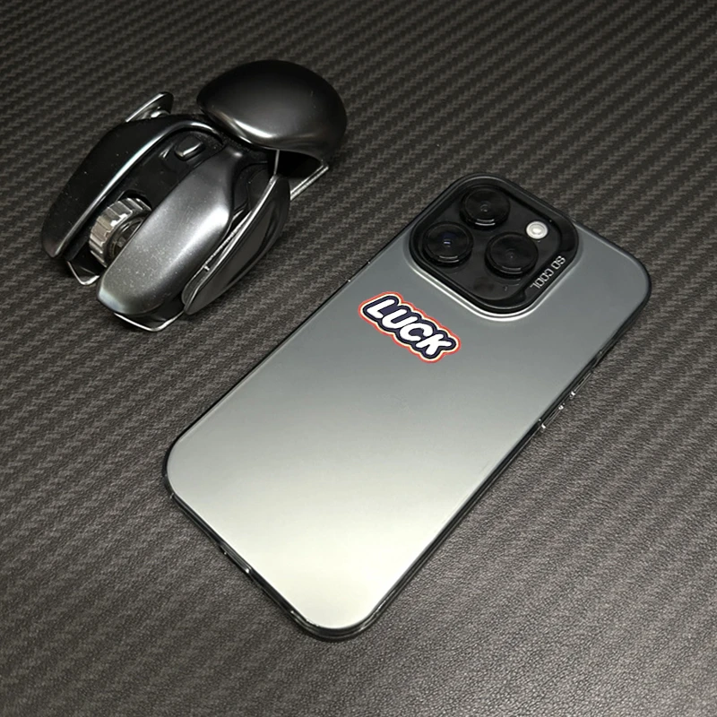 英文LUSK苹果13手机壳iPhone14promax电镀按键11高级保护套12防摔