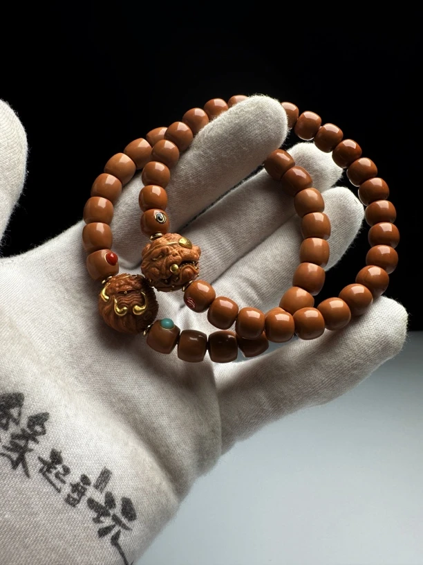 猴头雕刻封侯拜相单籽、海盗恶霸+猴头老型双标立体感逼真