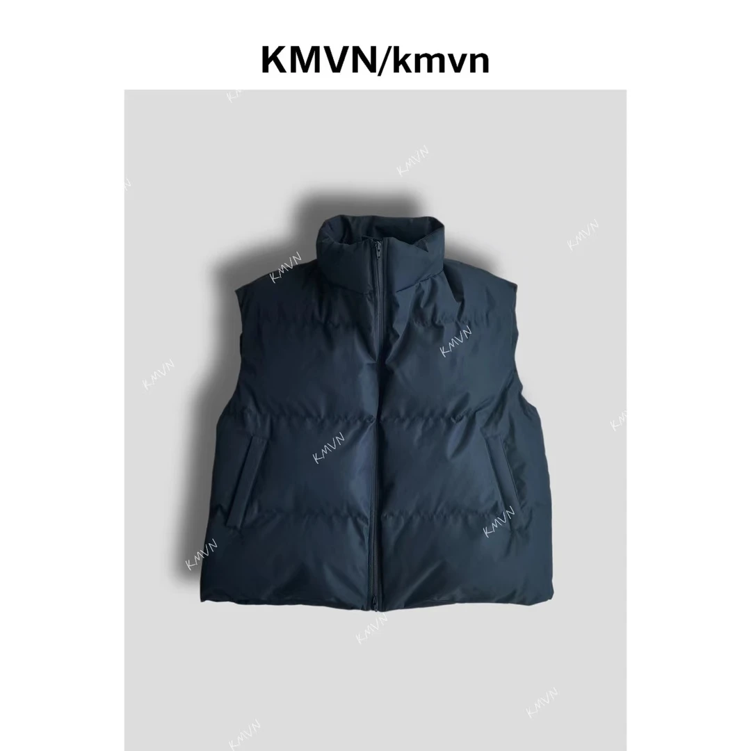 kmvn/kmvn【太一】秋冬新款男女同款 百搭时尚原创设计纯色棉马甲