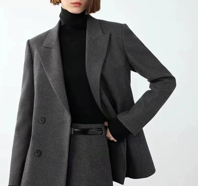 【101】【孤品】时尚气质百搭西装设计师轻奢（无需备注）休闲拼接