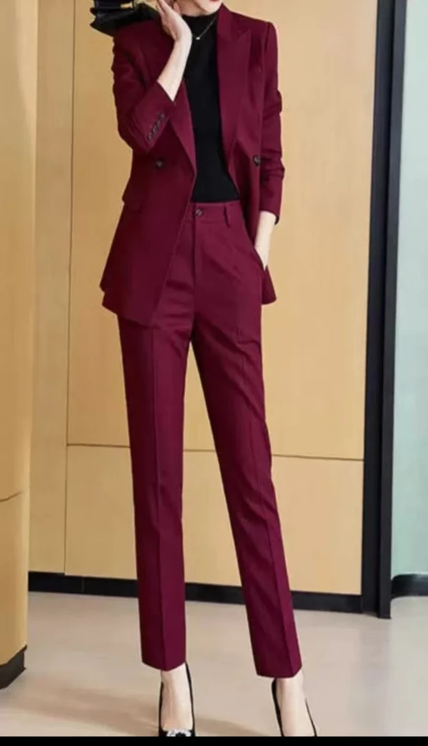 【241】【孤品】时尚气质百搭西装设计师轻奢（无需备注）休闲拼接