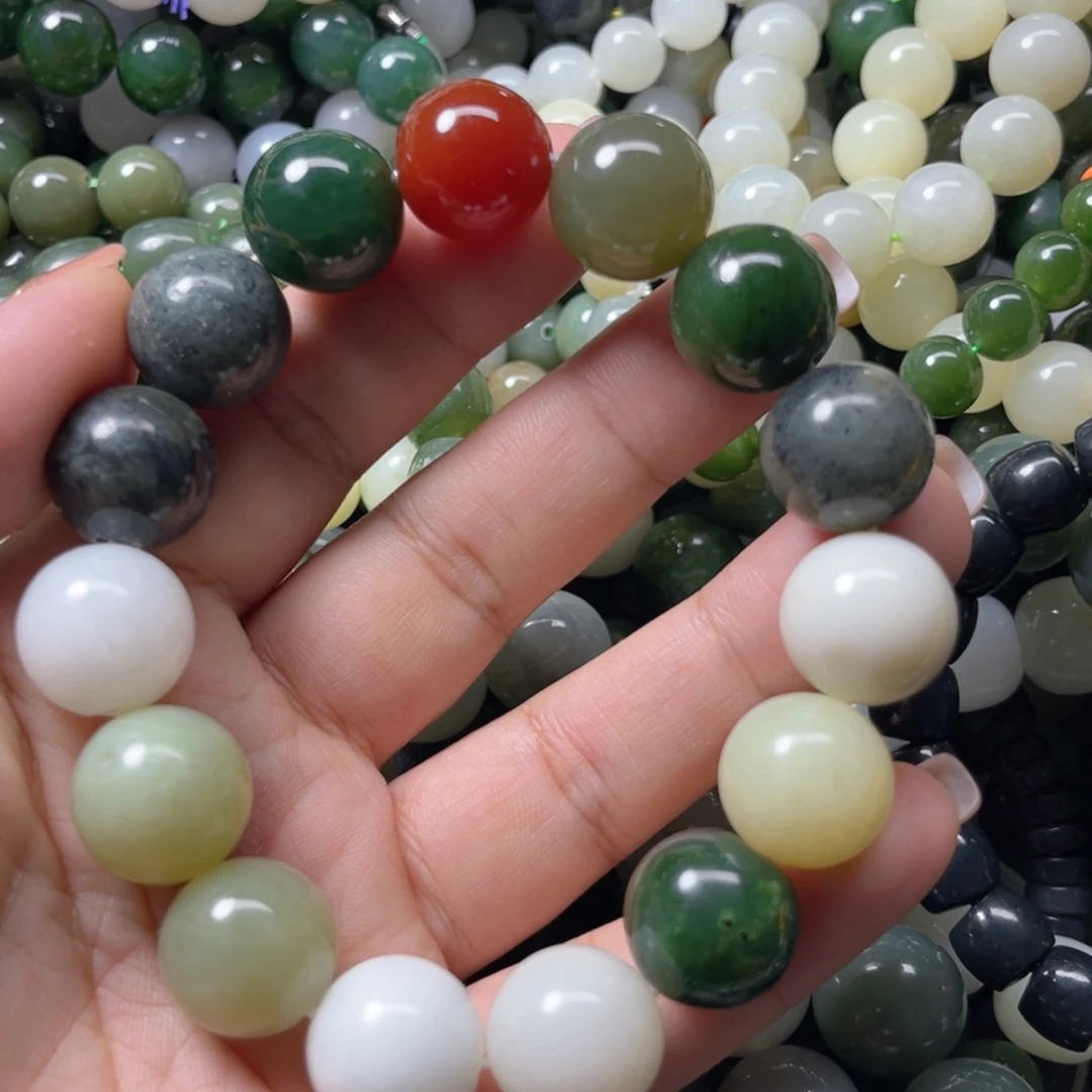 和田玉手链未镶嵌