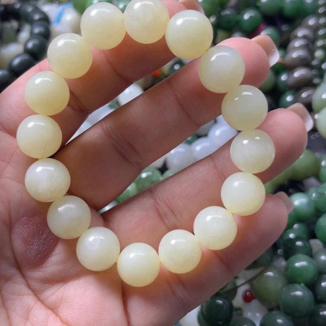 和田玉手链未镶嵌