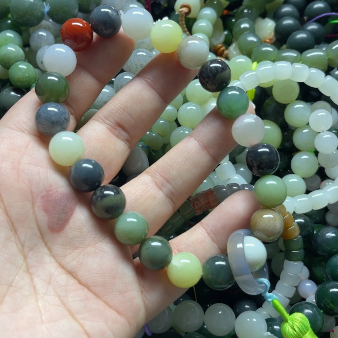 和田玉手链未镶嵌