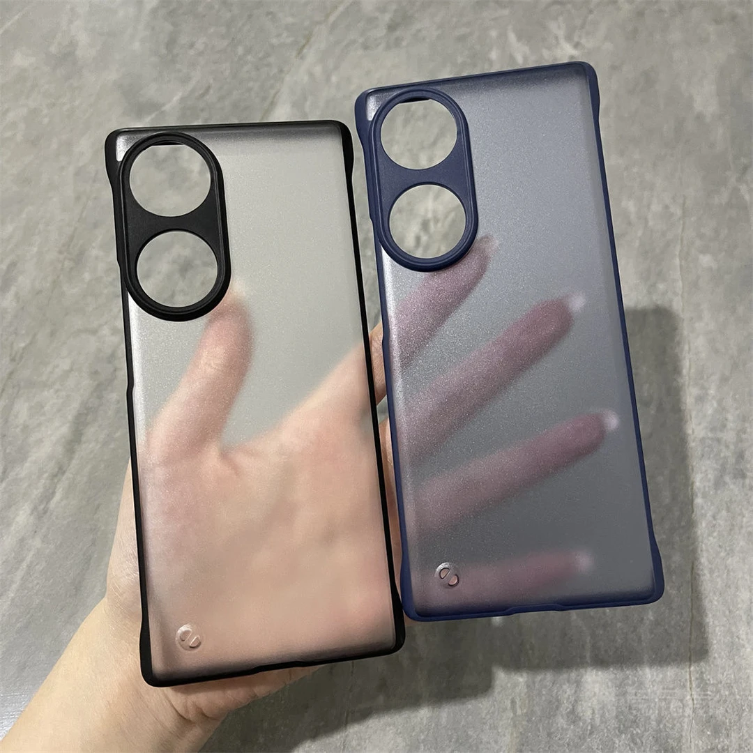 适用荣耀70手机壳超薄无边框磨砂透明软壳70pro+高级简约耐脏防指