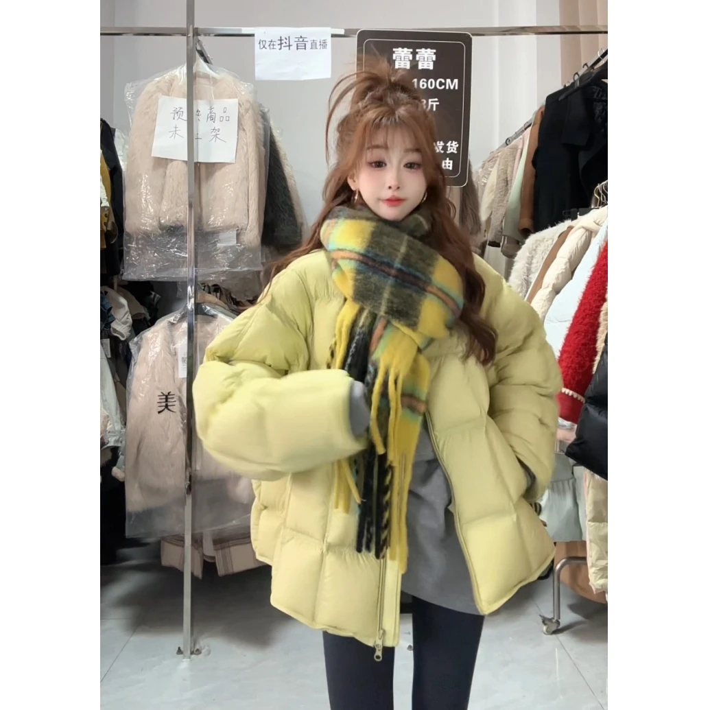 Lei 欧韩冬季小众时尚显瘦休闲百搭潮流50达标羽绒服外套 G0960