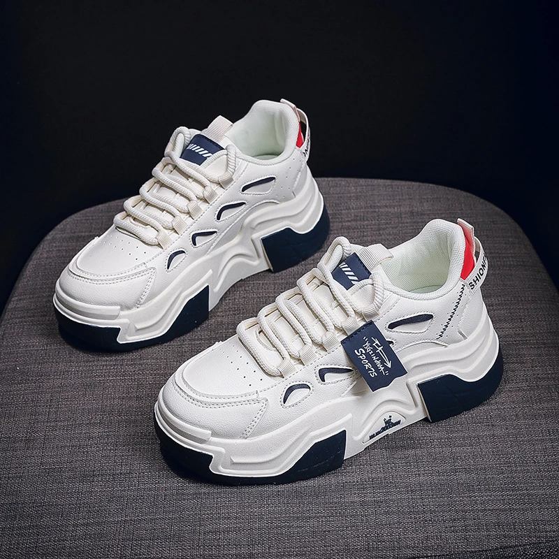 C-5501ins韩版老爹女秋季新款街拍学生跑步运动增高休闲鞋C-5501