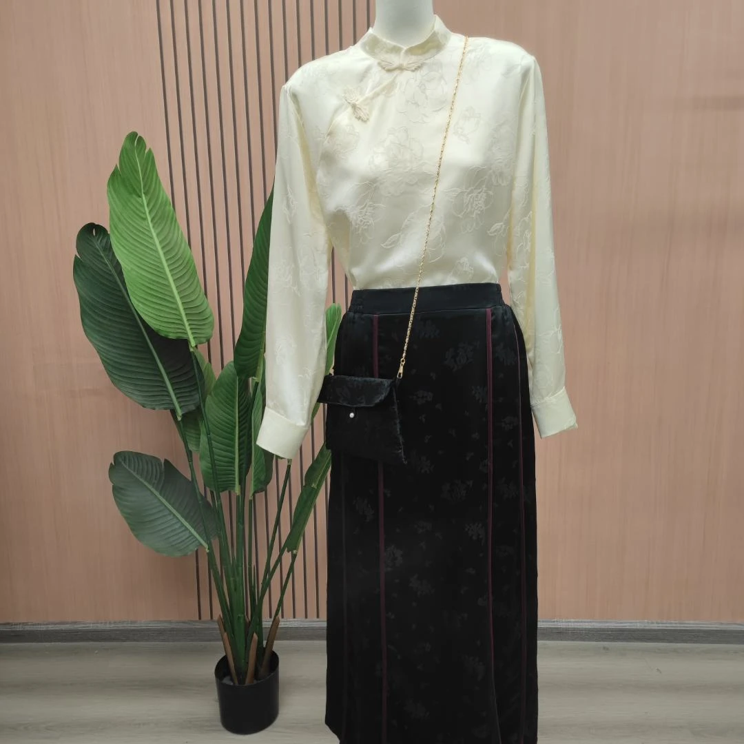 109-199满分桑蚕丝夏季国风新中式透气女装直-播-