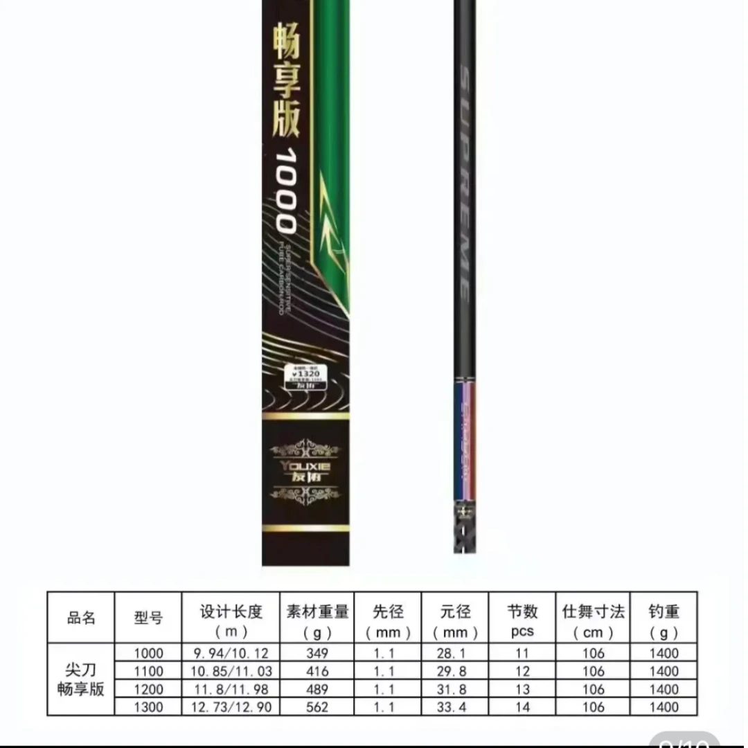 友协尖刀畅享传统钓竿长度鱼竿正品冲钓超轻长度