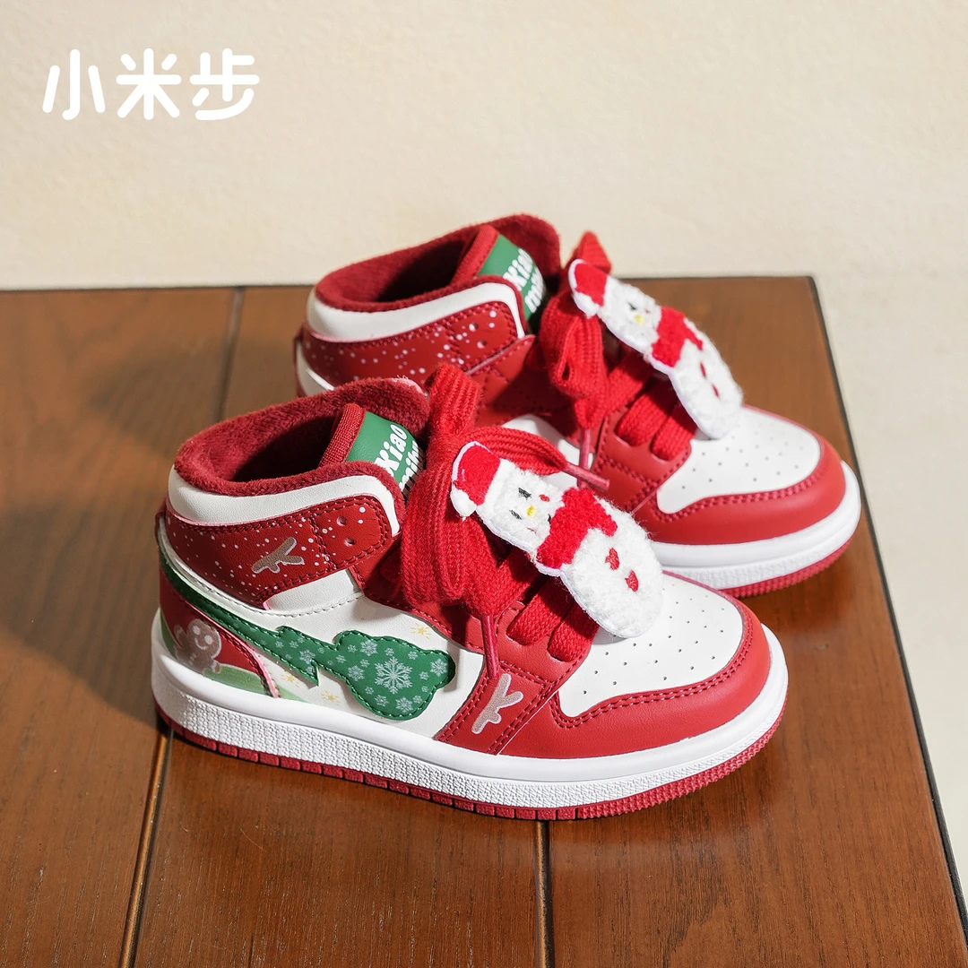 小米步直降【叮叮当】二棉中大童潮童穿搭秋冬新款时尚板鞋百搭时尚