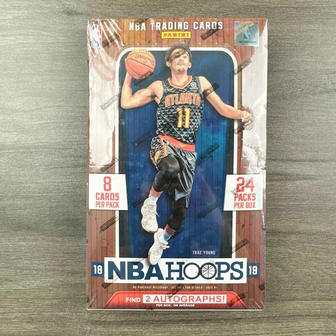 【拆盒】18-19hoops hobby帕尼尼原箱 球星卡盲盒 未成年禁止下单