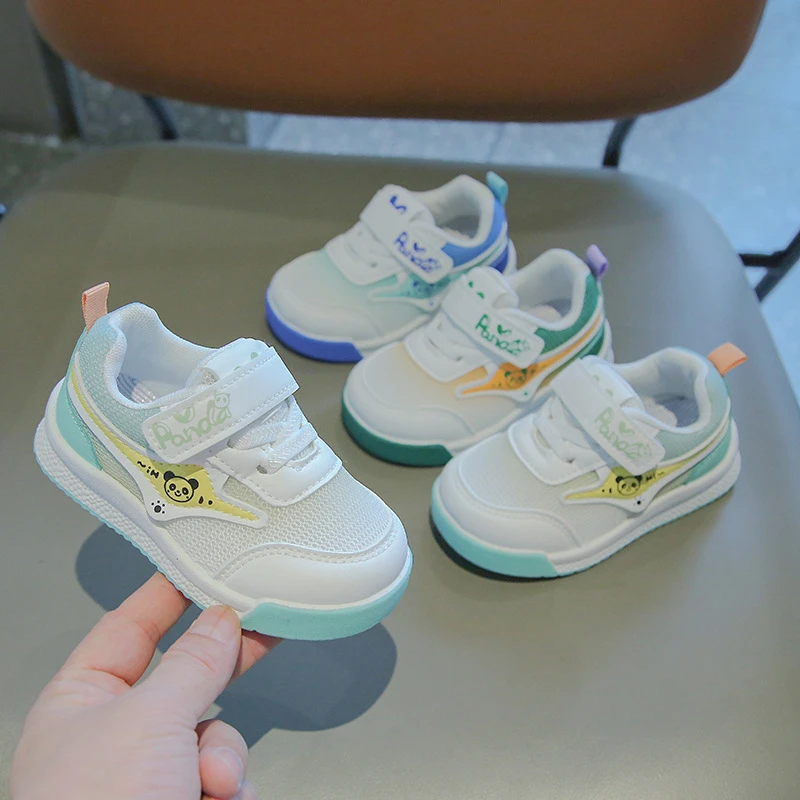 2024春秋新款软底宝宝鞋子网面男女童机能鞋透气学步鞋儿童运动鞋