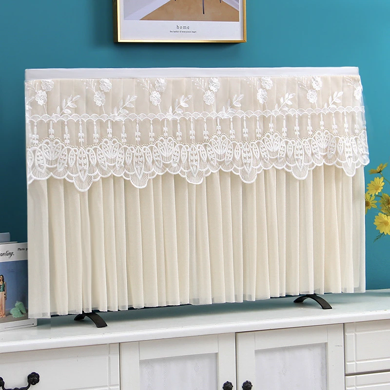 新款开机不取加衬布电视机罩电视罩防尘罩液晶台式挂式壁挂电视套