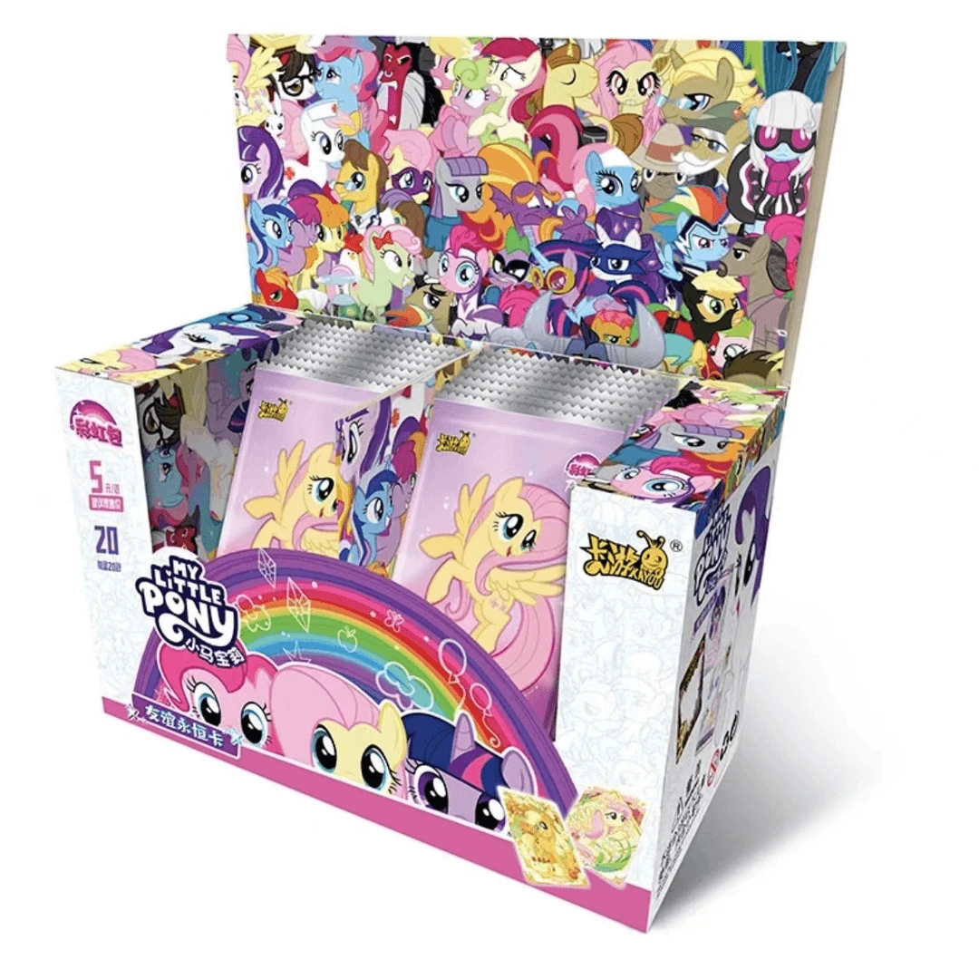 【彩虹音爆】小马宝莉彩虹包第三弹收藏卡牌小爱