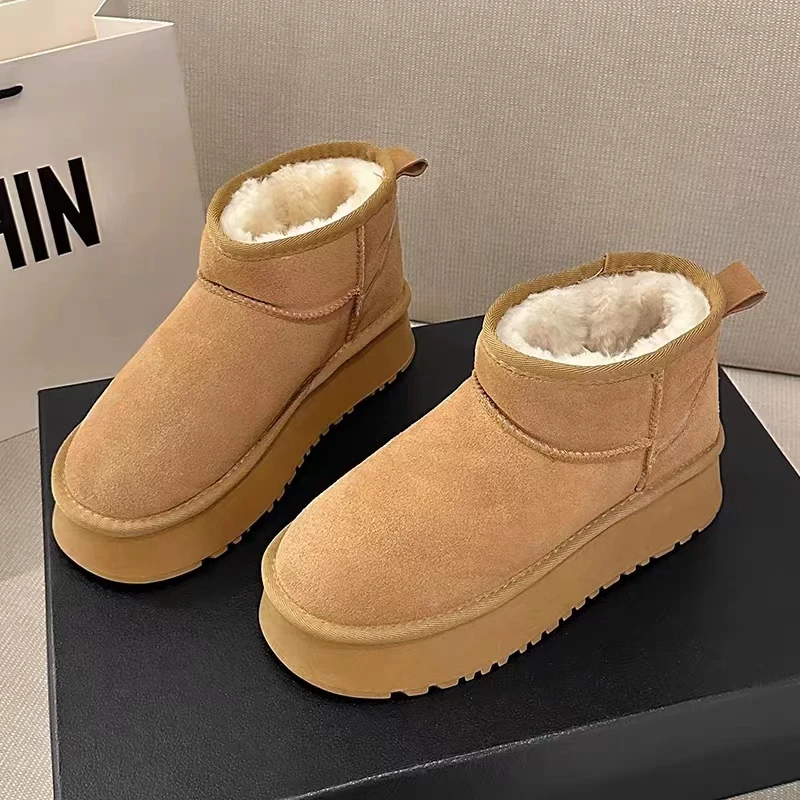 【嘎嘎粉丝专属】厚底女士时尚雪地靴