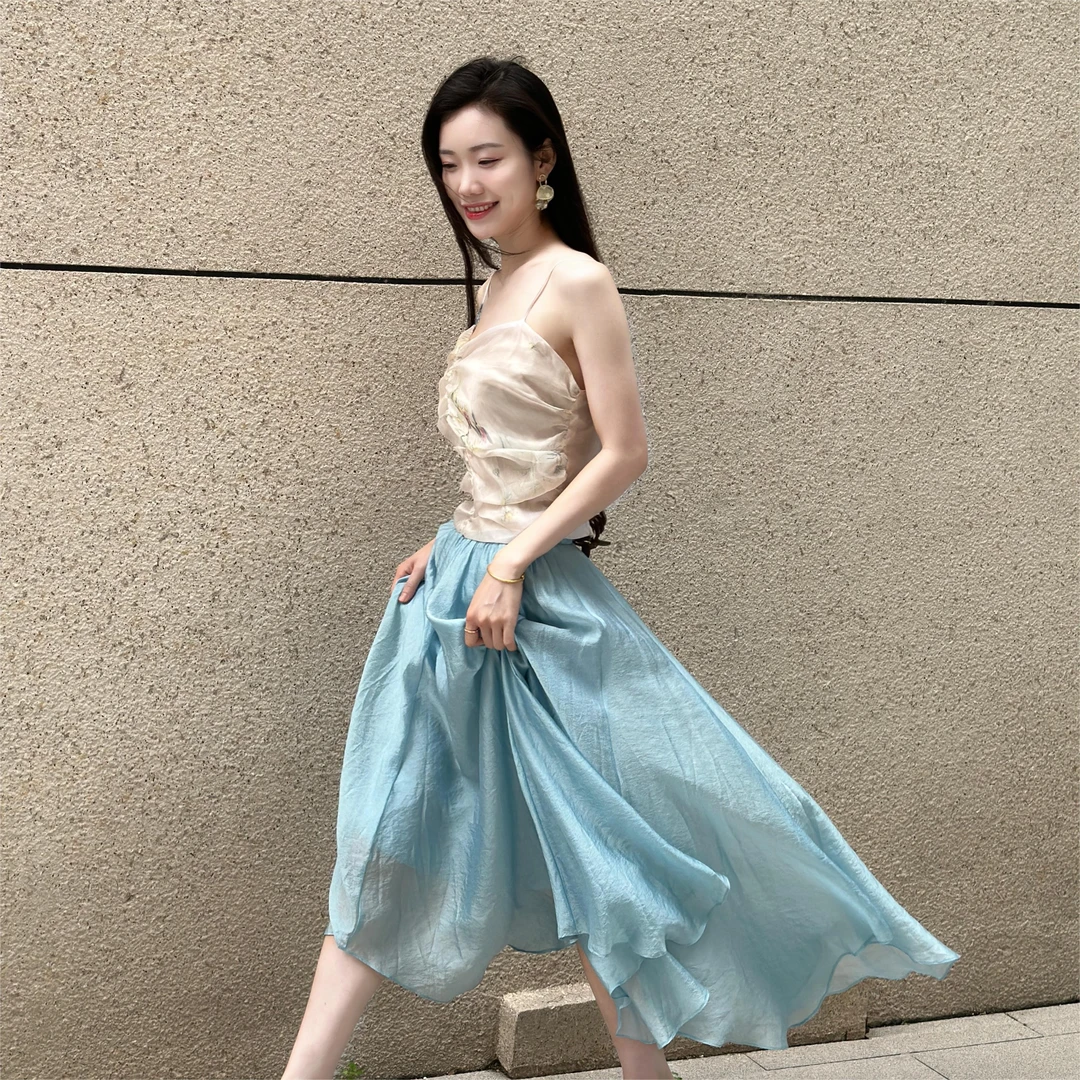 【主播同款】黑色勾花上衣--清货N0退换-直播链接