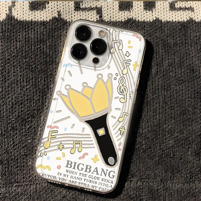 BIGBANG应援棒手机壳适用苹果13vivoppo华为荣耀透明小米29
