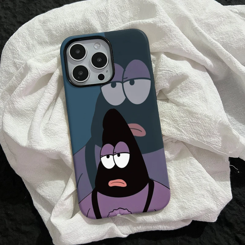 派大星卡通苹果15promax手机壳iphone16华为12小米14适用11创意13