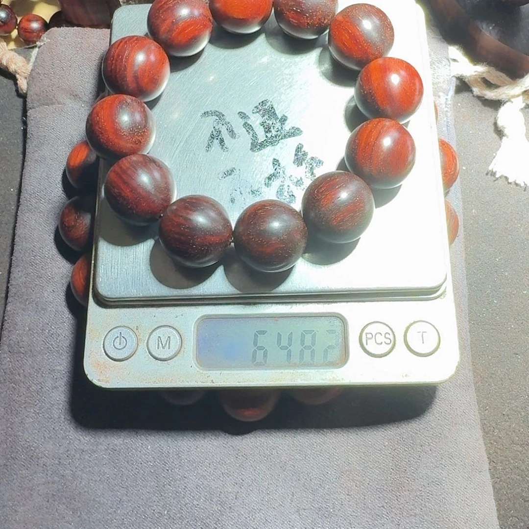 【闪购商品】檀香紫檀（小叶紫檀）べ****2.0/12黑飘红福利无配饰