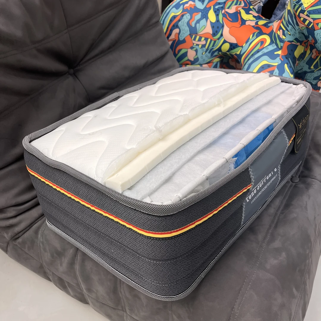 九区独立袋弹簧床垫可选乳胶或者 椰棕