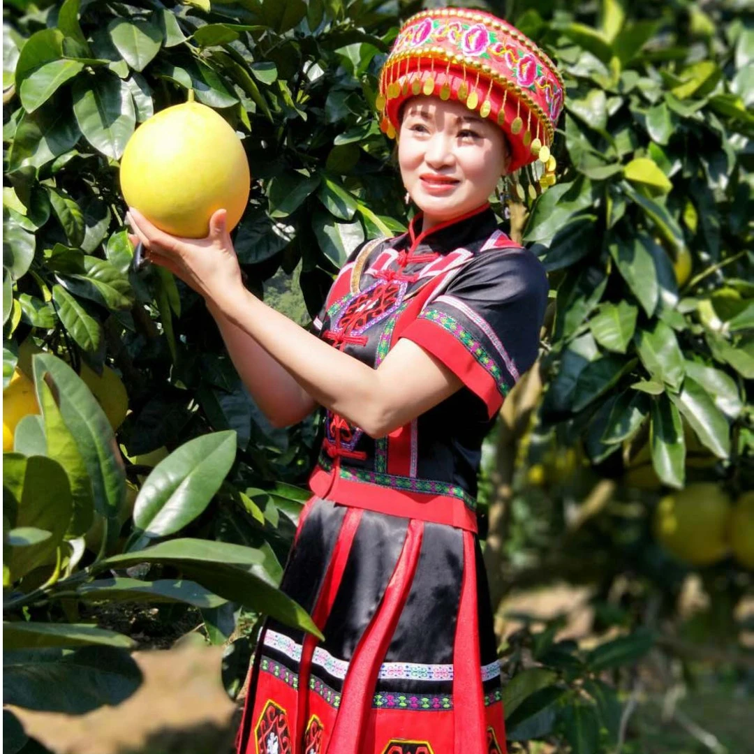 唐崖老品种白柚1/2个装咸丰助农白心白柚天然饱满美味爆汁柚子