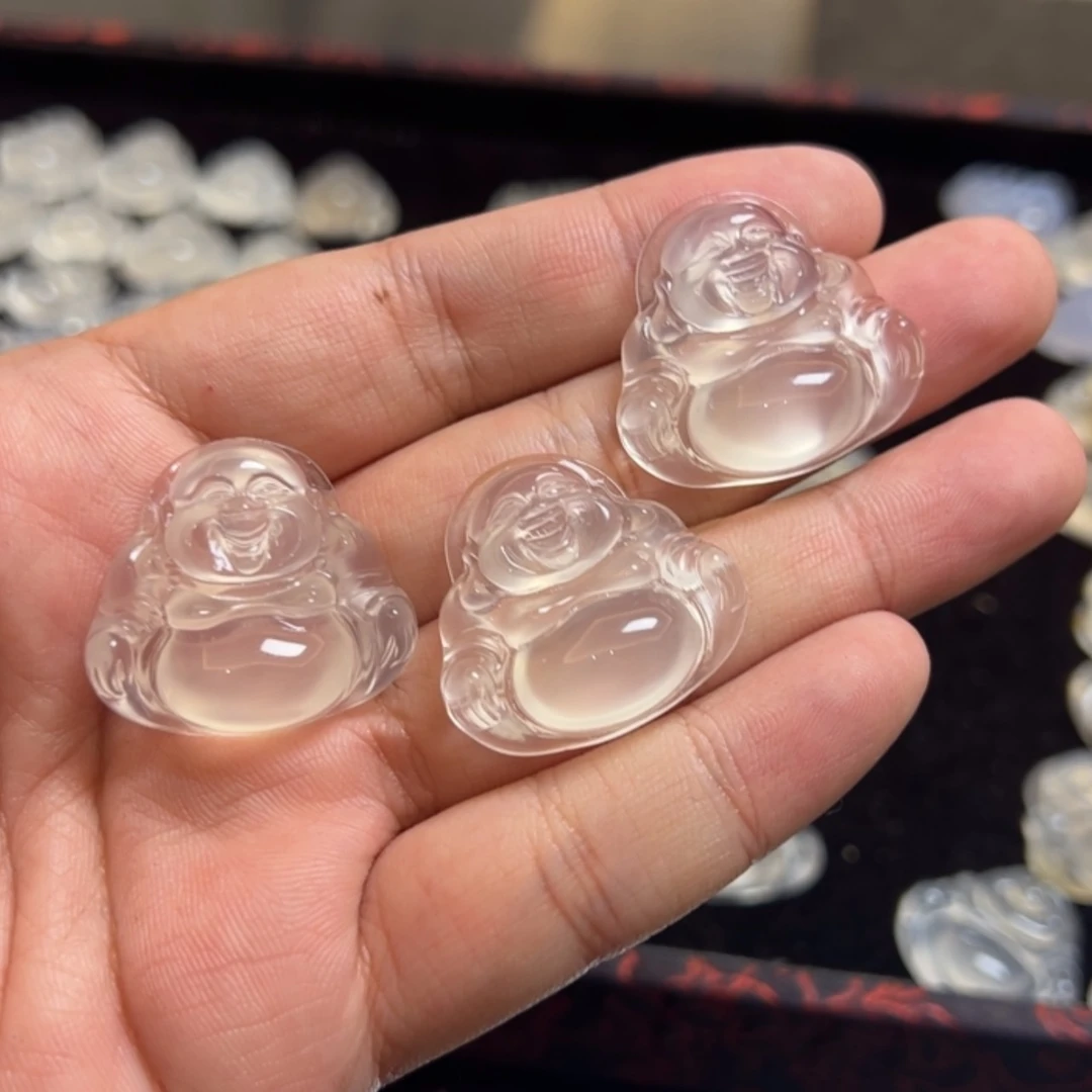 【闪购商品】玛瑙/玉髓珠宝半成品未镶嵌其中一个