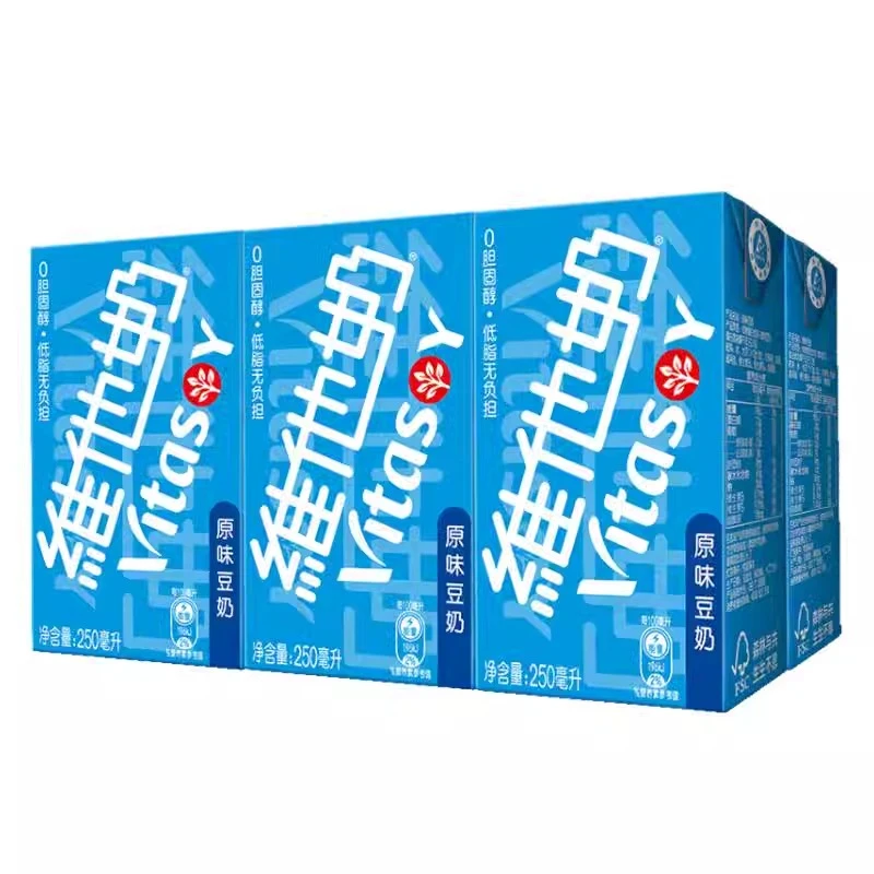 维他奶原味豆奶250ml×6盒营养早餐饮品 好喝 饮料