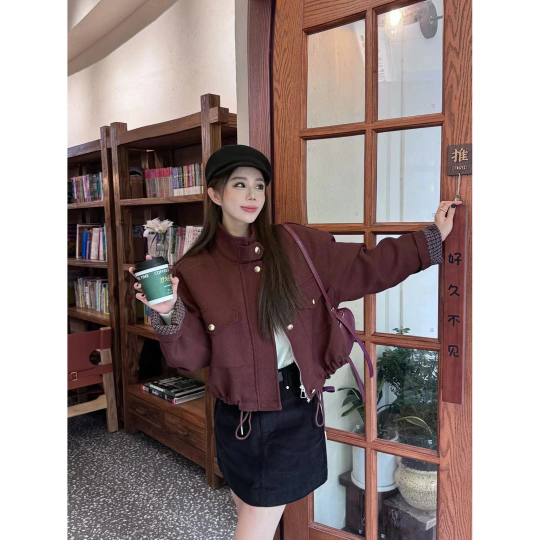 JCSY【城市漫步】初冬设计感短外套