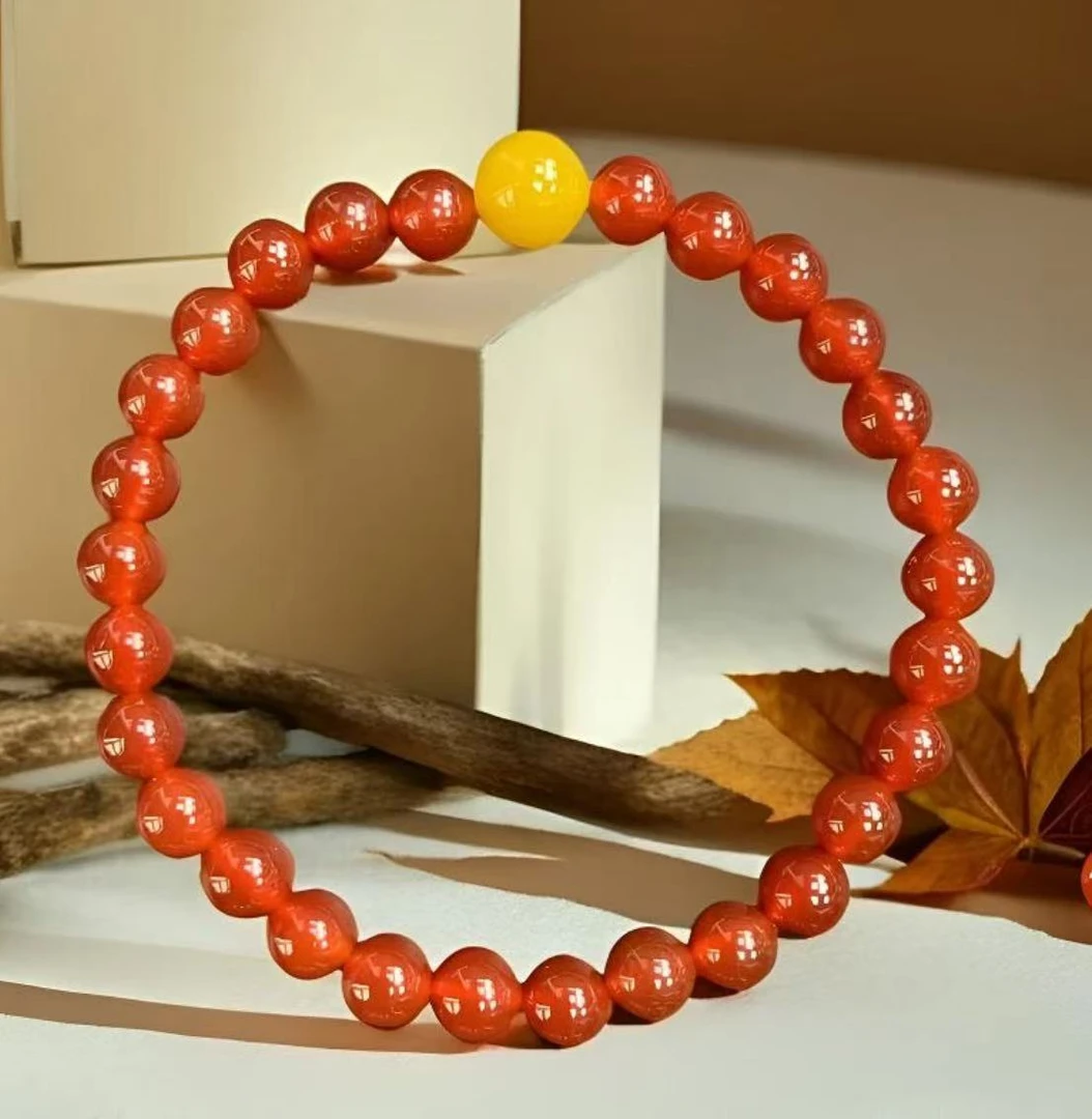 天然玉石手串5mm  玉髓 玉中精髓 F03万事顺遂