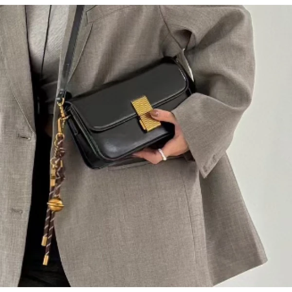 【南沙瑞熙】SK-82686-黑色RAIN.CUN轻奢小众时尚女士包